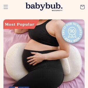 Babybub Pregnancy Pillow (Brand New)